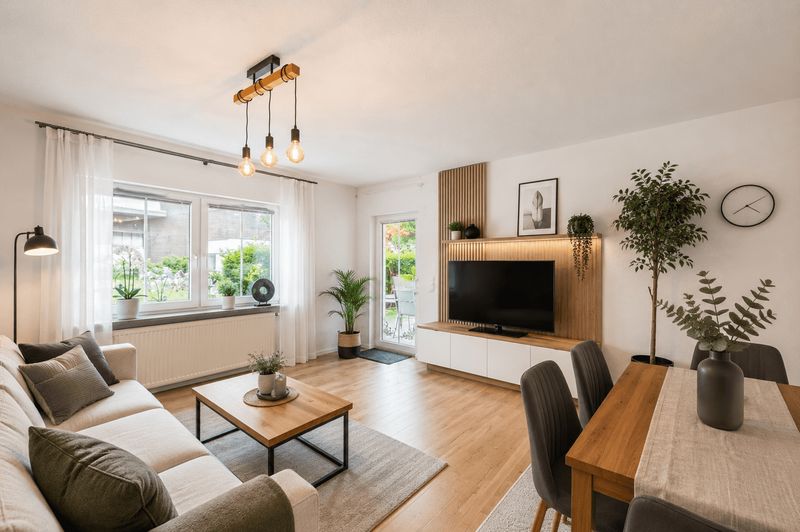Großzügige 4-Zimmer Erdgeschosswohnung mit Terrasse und modernem Bad